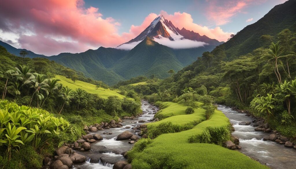 colombia hiking landscape